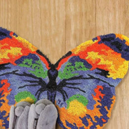 Butterfly Shape Mat